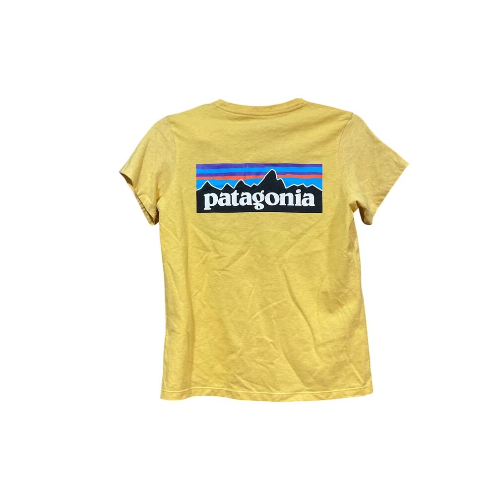 Patagonia Top Women Yellow XS NWT - Picture 2 of 3